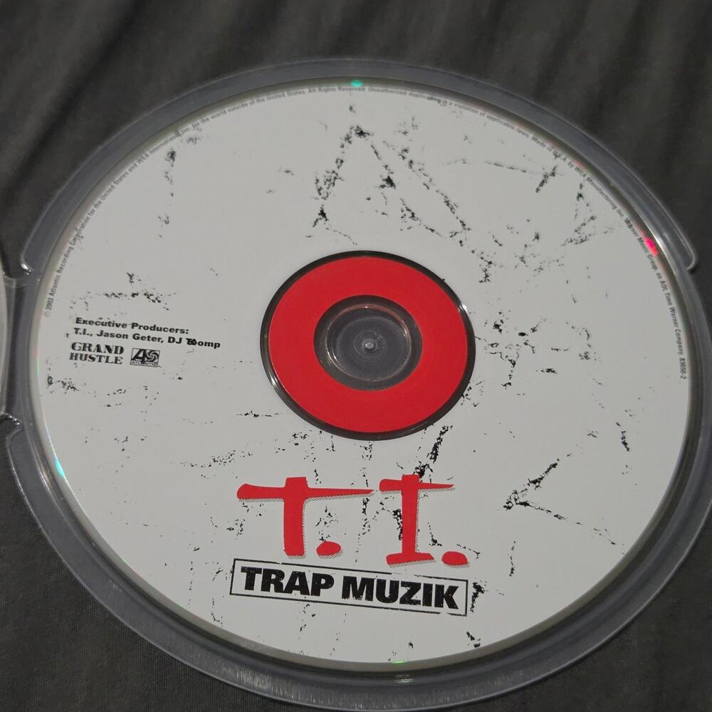 Vtg 2003 T.I. TRAP MUZIK CD
